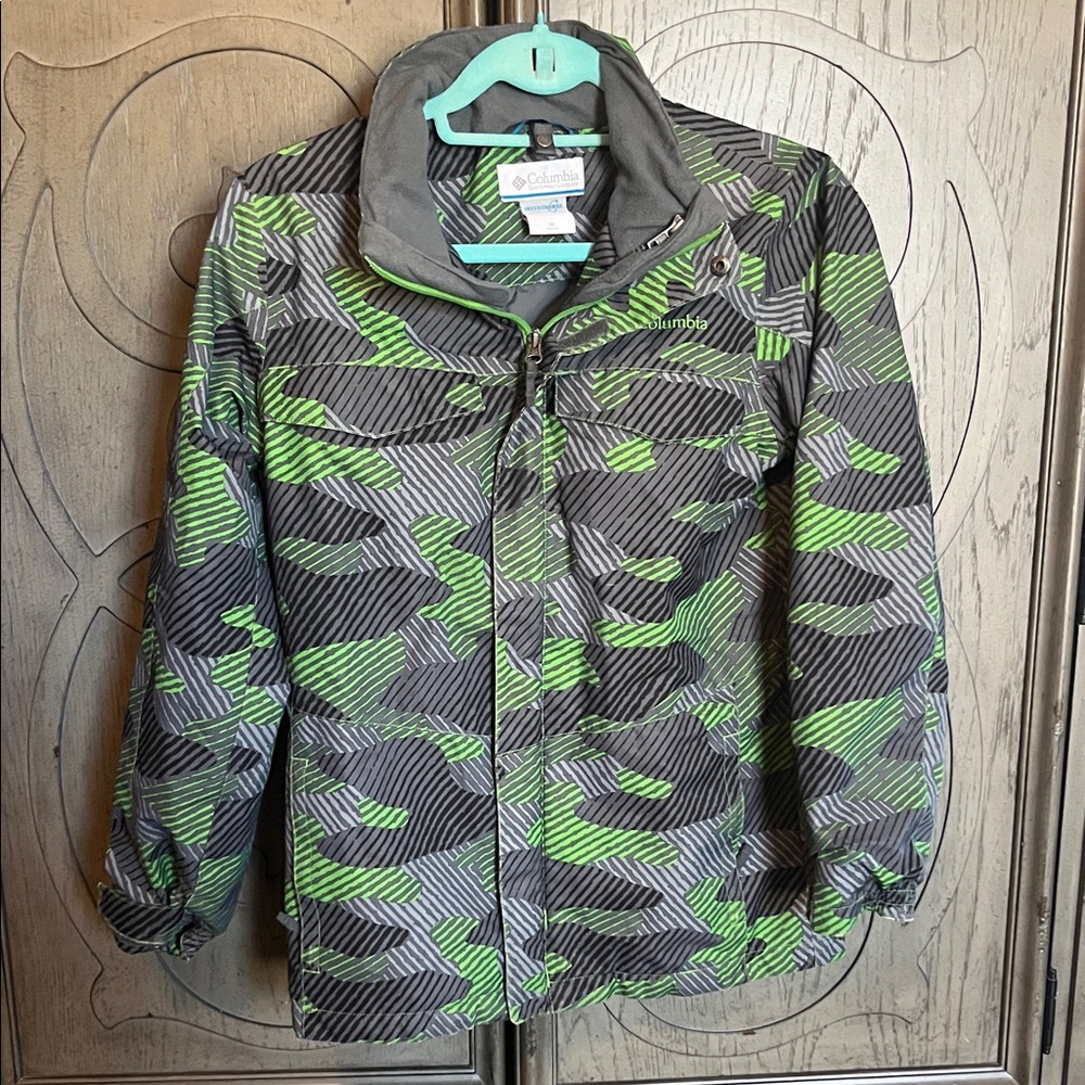 OshKosh B'gosh Green and Gray Raincoat